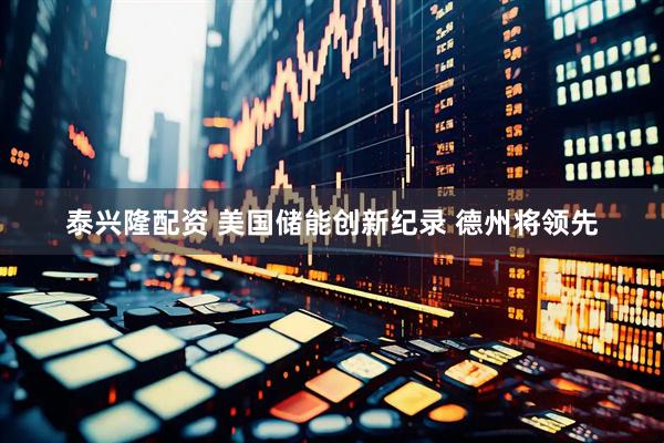 泰兴隆配资 美国储能创新纪录 德州将领先
