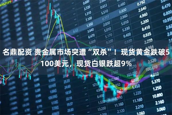 名鼎配资 贵金属市场突遭“双杀”！现货黄金跌破5100美元，现货白银跌超9%